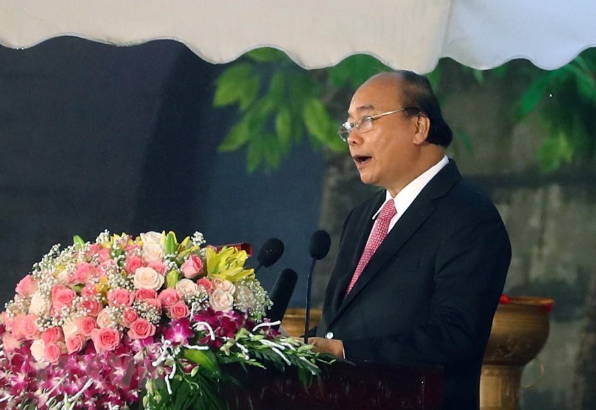 Hình ảnh Thủ tướng Nguyễn Xuân Phúc dự Lễ kỷ niệm 990 năm Thanh Hóa